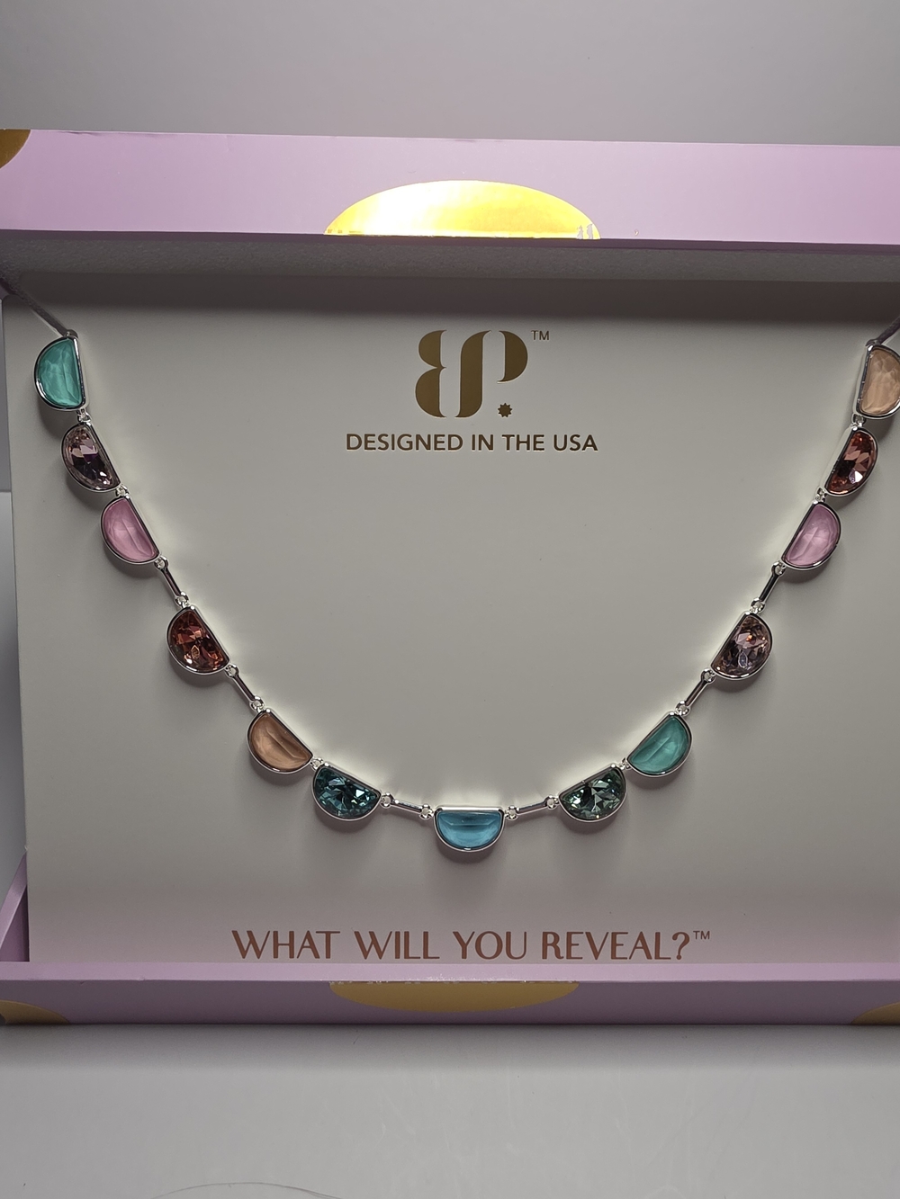 BP Jewel Candy Carry On Chic Necklace Im Miami Zest On Silver